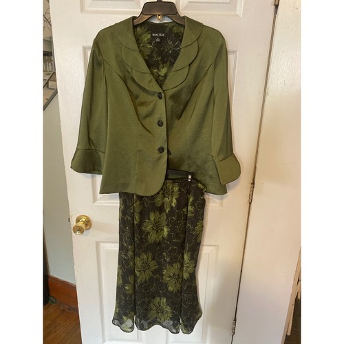 Dana kay skirt suit set - skirt,